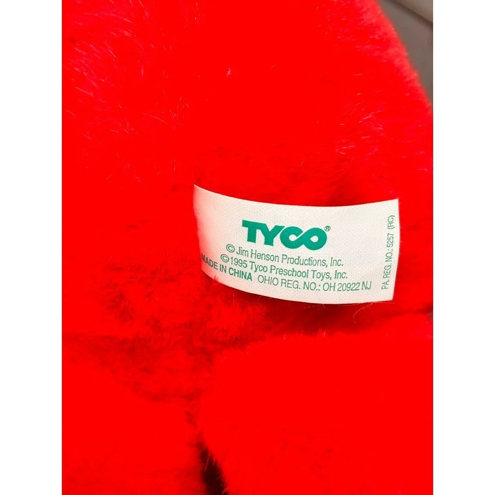 Vtg Tyco Tickle Me Elmo Sesame Street Plush 1996 Red 62715 Talking